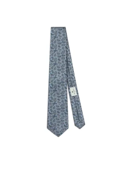 Krawat Etro z wzorem paisley żakardowy