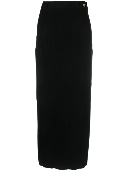 Maksi spódnica maxi áeron asymetryczna czarna