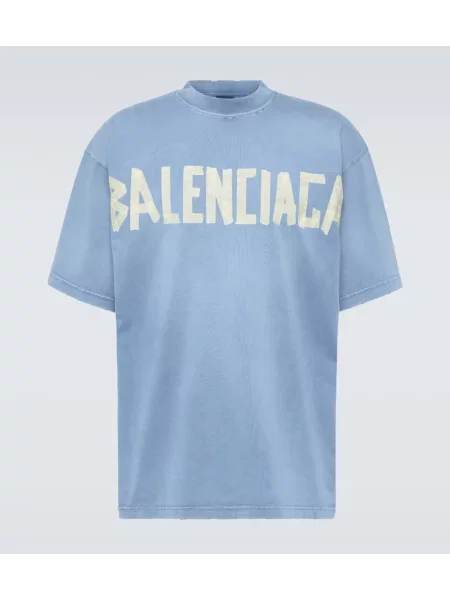 Jersey póló Balenciaga kék
