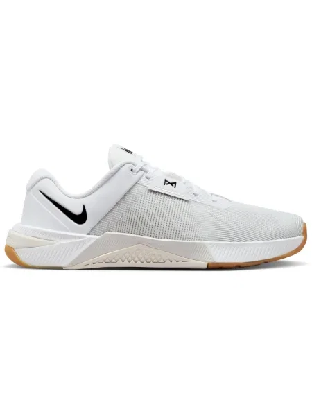 NIKE Sportske cipele Metcon svijetlosiva / crna bijela
