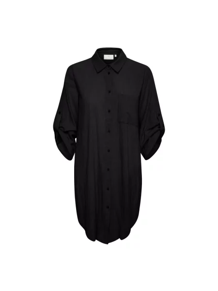 Sukienka koszulowa Kaffe czarna
