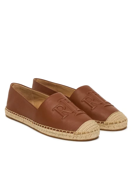 Espadrilės LAUREN RALPH LAUREN Cameryn ruda