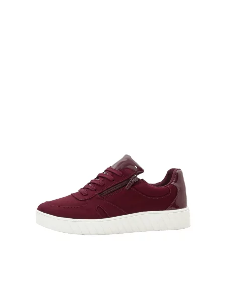 Sneakerși Bonprix roșu