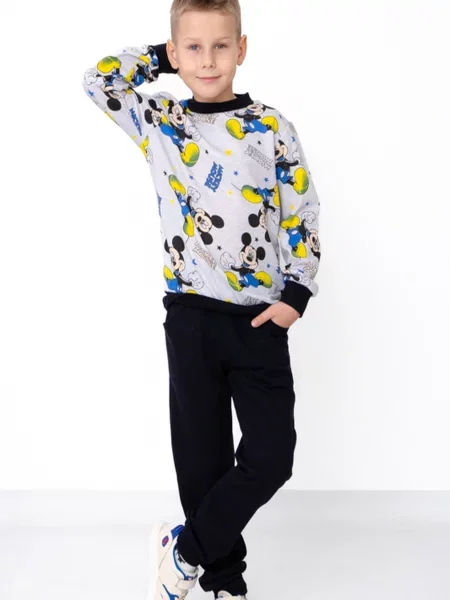 Дитячий Спортивний костюм Носи своє сірий