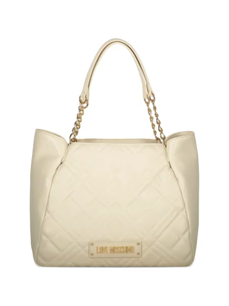 Geantă de mână Love Moschino cu autograf
