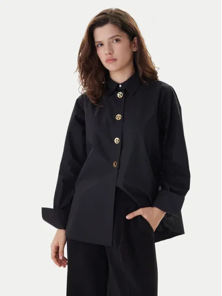 Karl Lagerfeld Bluză negru