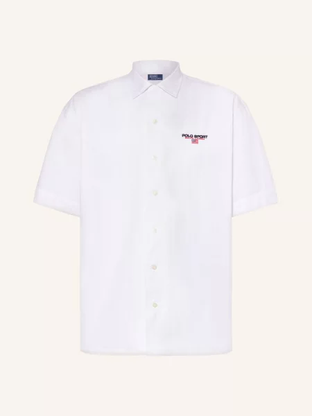 Polo Sport Košile S Krátkým Rukávem Comfort Fit bílá