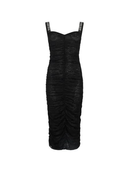 Rochie Philipp Plein din dantelă de costum negru