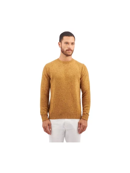 Sweter Brooks Brothers wełniany żółty
