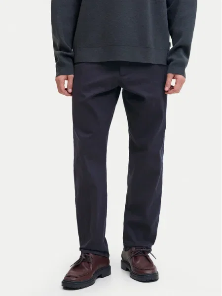 Jack & Jones Pantaloni chino Kane Hank Bleumarin