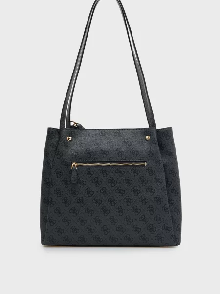 Сумка Guess с принтом серая