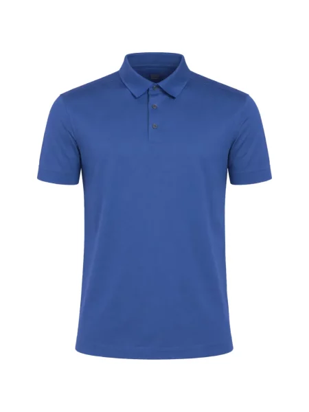 Tricou polo Zegna albastru
