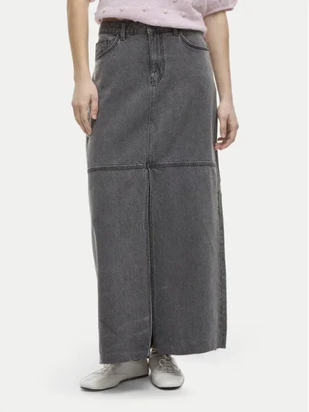 Vila Fustă de blugi Kiki gri