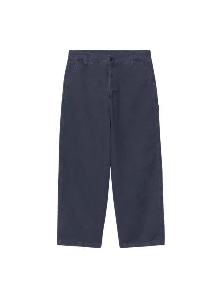 Spodnie Carhartt Wip niebieskie