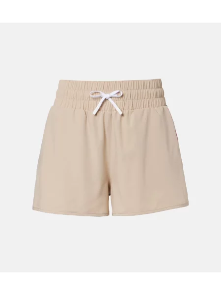 Pantaloni scurți Varley alergare bej