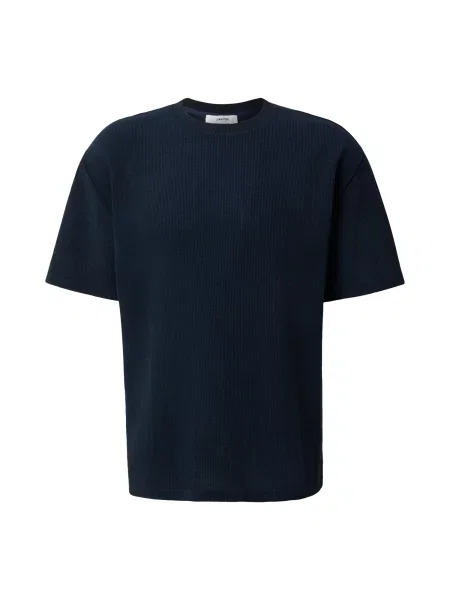 DAN FOX APPAREL Tricou Alexander închis albastru