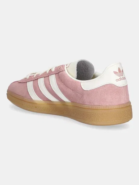 Semišové tenisky adidas Originals Muenchen růžové