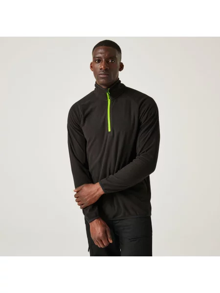 Polar roboczy Nagate Half Zip brązowa