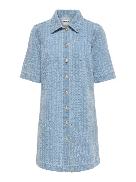 ONLY Rochie tip bluză ONLBELLE deschis albastru