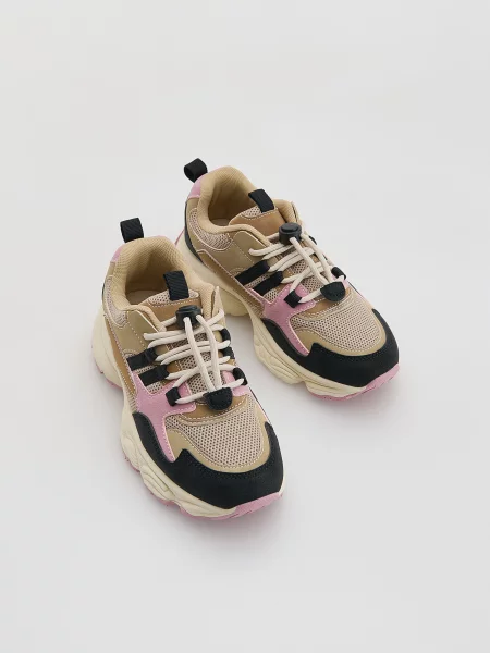 Кроссовки Reserved бежевые