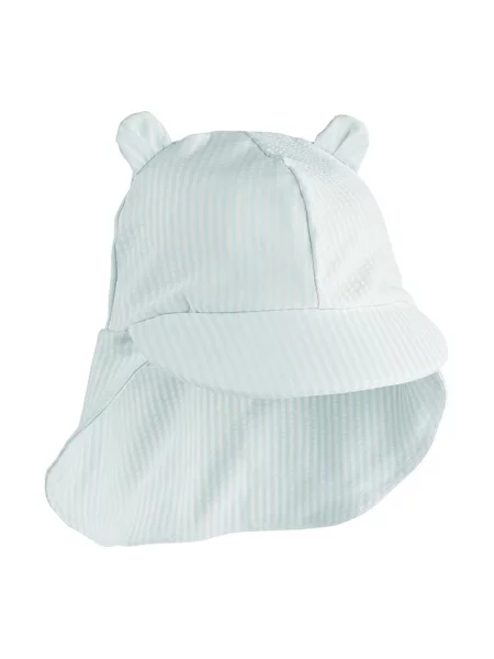 Liewood Dětská baseballová čepice Senia Seersucker Sun Hat With Ears