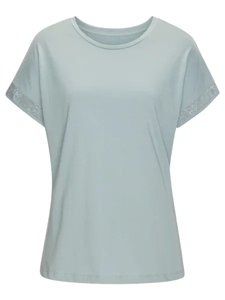 LASCANA Tricou aqua albastru