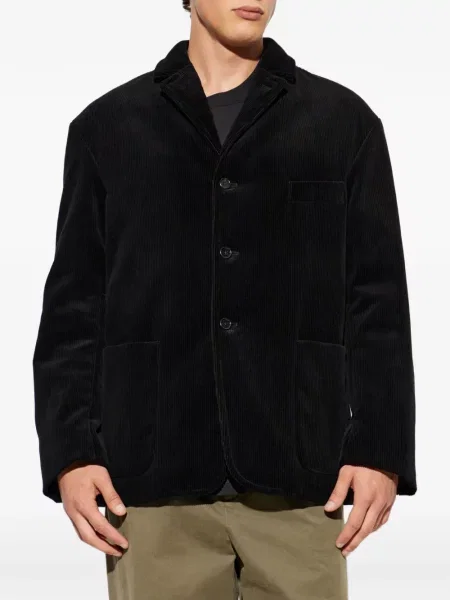 Sacou Jil Sander de catifea cord negru