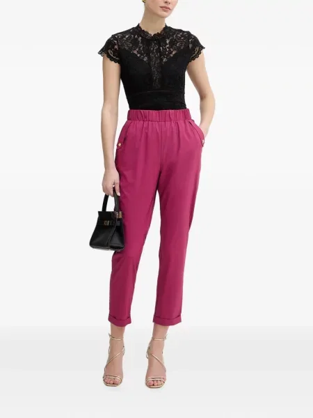 Pantaloni Liu Jo roz