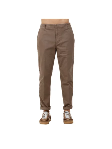 Spodnie Dondup beżowe