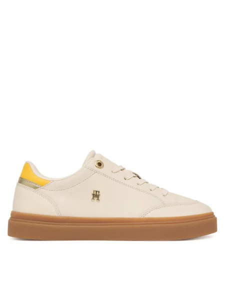Tommy Hilfiger Superge CHIC SNEAKER ELEVATED bež