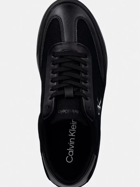 Sportcipők Calvin Klein Low Pro Cups Wt Canv Mg fekete