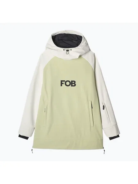 Bluză de snowboard pentru femei 4F olive kaki