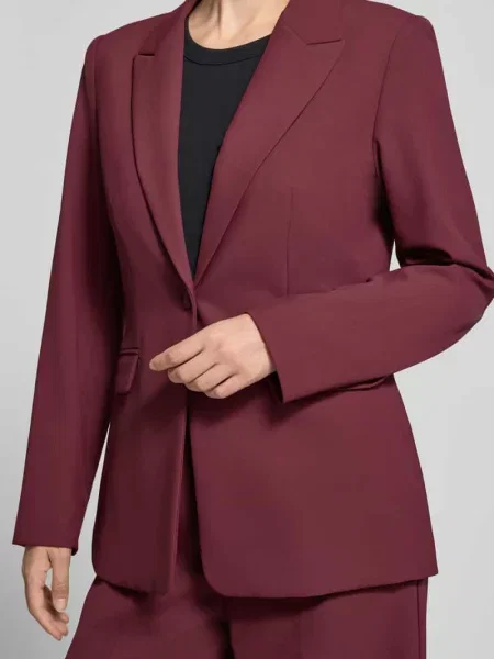 Żakiet o kroju regular fit z kołnierzem z połami model Leonora' Mos Mosh