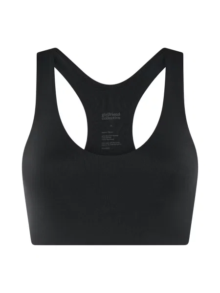 Girlfriend Collective Top Float fekete