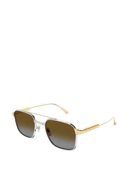 Ochelari de soare Cartier Eyewear argintiu