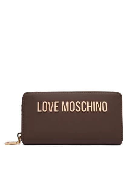 Peňaženka LOVE MOSCHINO hnedá