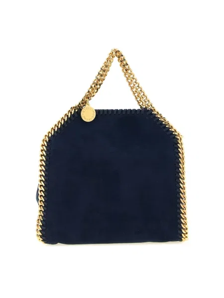 Torebka Stella Mccartney skórzana niebieska