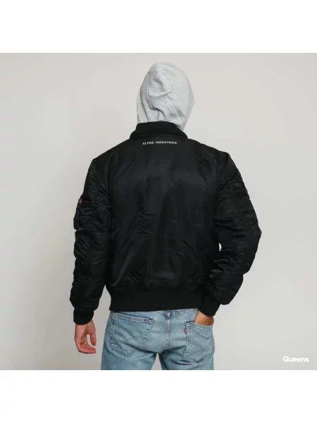 Яке Alpha Industries D-Tec SE Black / Grey L черно