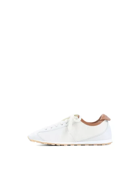 Buty do tenisa Jacquemus skórzane do tenisa szare