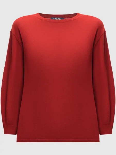 Джемпер AMICI з вовни Max Mara червоний