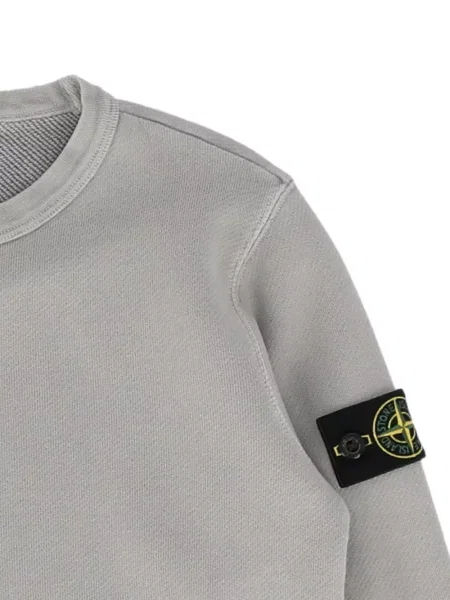 Sweter dziecięcy Stone Island szary