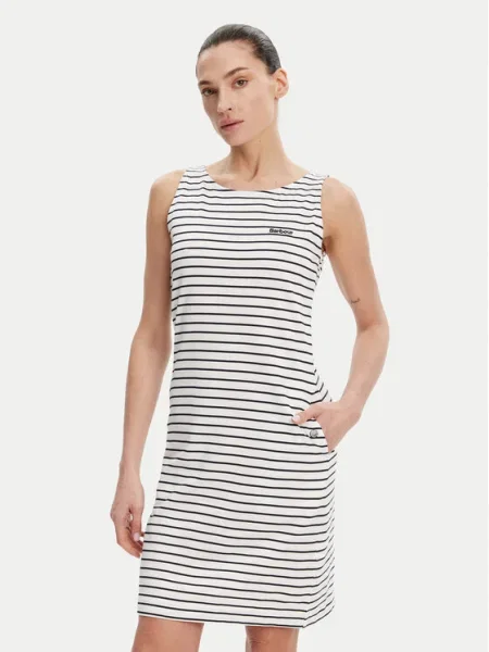 Barbour Rochie de zi Dalmore alb