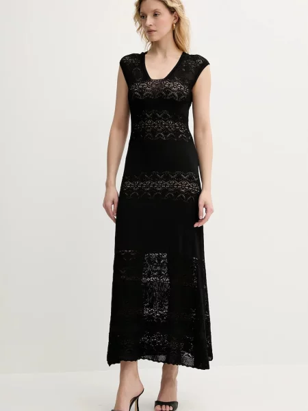 TWINSET Rochie tricotată negru