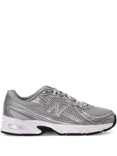 Sneakerși New Balance argintiu