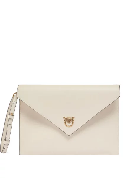Geantă plic Pinko alb