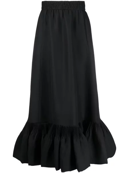 Cu peplum fustă Valentino Garavani negru