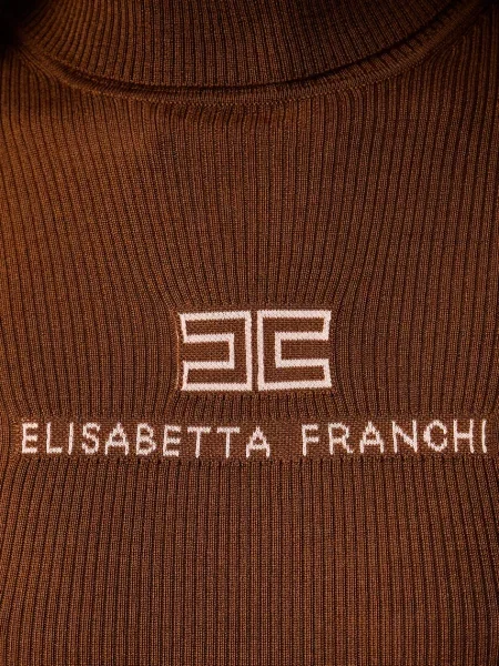 Шерстяной свитер Elisabetta Franchi