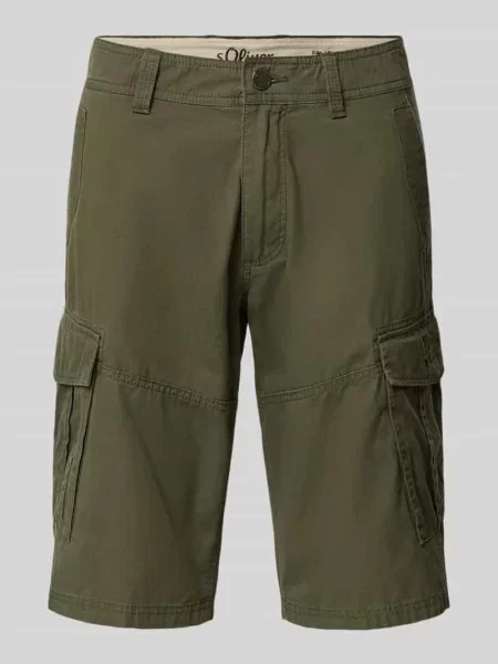 Szorty cargo o kroju relaxed fit z czystej bawełny model FILE' S.oliver Red Label