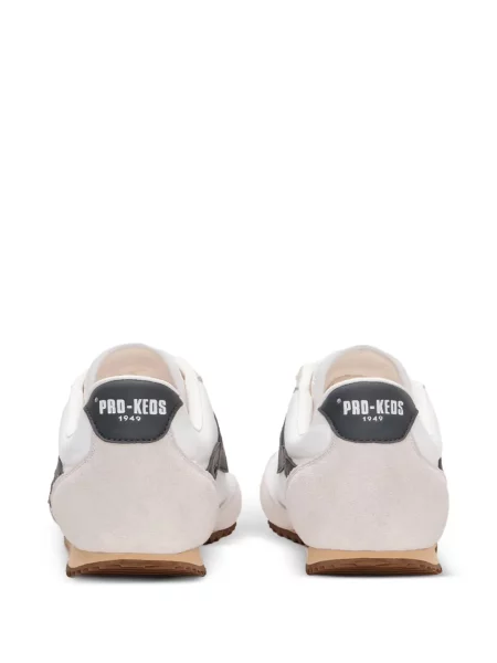 Sneakerși Pro-keds din piele alb