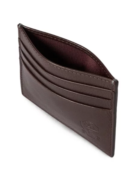 Portofel Brunello Cucinelli din piele maro